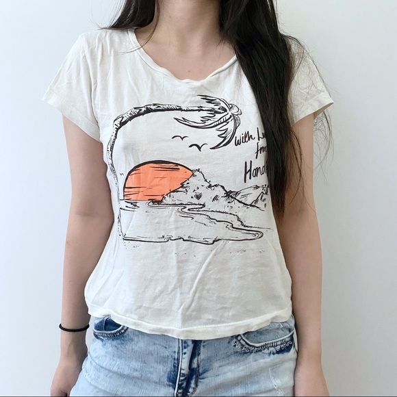 H&M Tops - Hawaii crop top